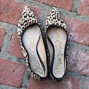Sam Edelman Leopard Print Flats